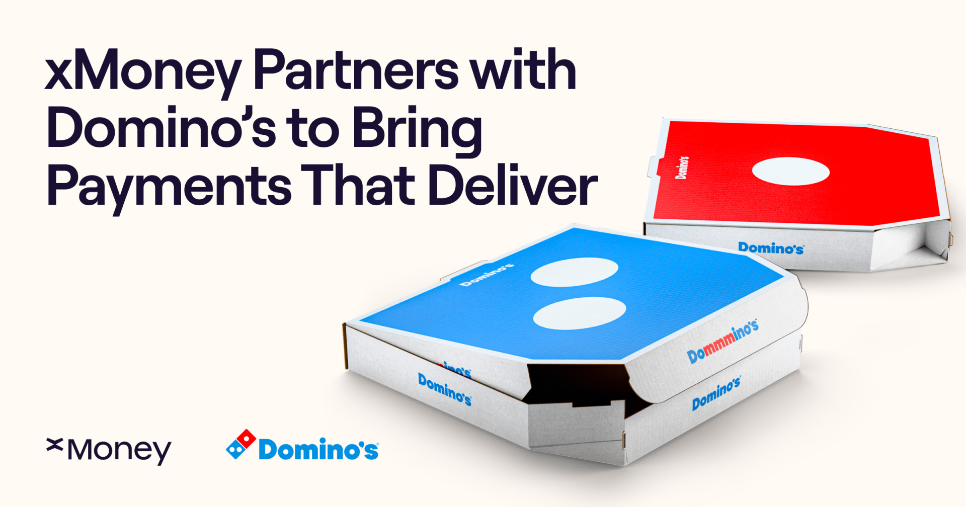 Domino’s Pizza Announces Partnership with xMoney for Fiat and Crypto Payments