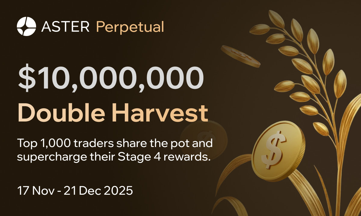 Aster Kicks Off Stage 4 Airdrop and Massive M Trading Competition