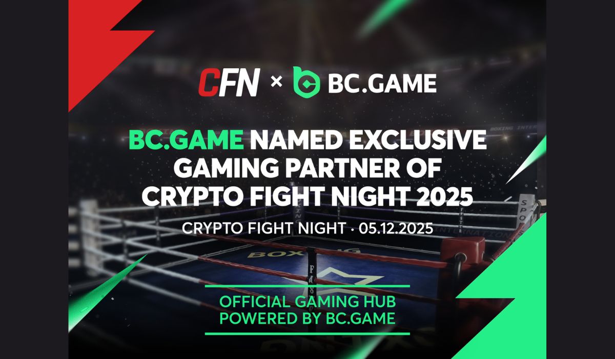 BC.GAME Partners Crypto Fight Night (CFN) as Exclusive Gaming Partner For 2025 Edition