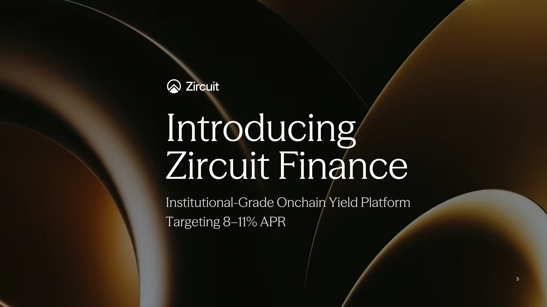 Zircuit Finance Announces Launch Of Institutional-Grade Onchain Yield Platform Targeting 8–11% APR