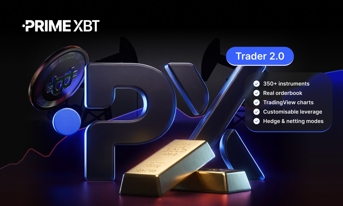 PrimeXBT Introduces PXTrader 2.0, Bringing Crypto and Traditional Markets into One Trading Platform