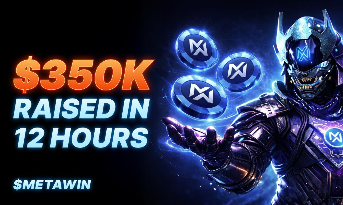 $METAWIN Presale Secures $350,000 in Hours