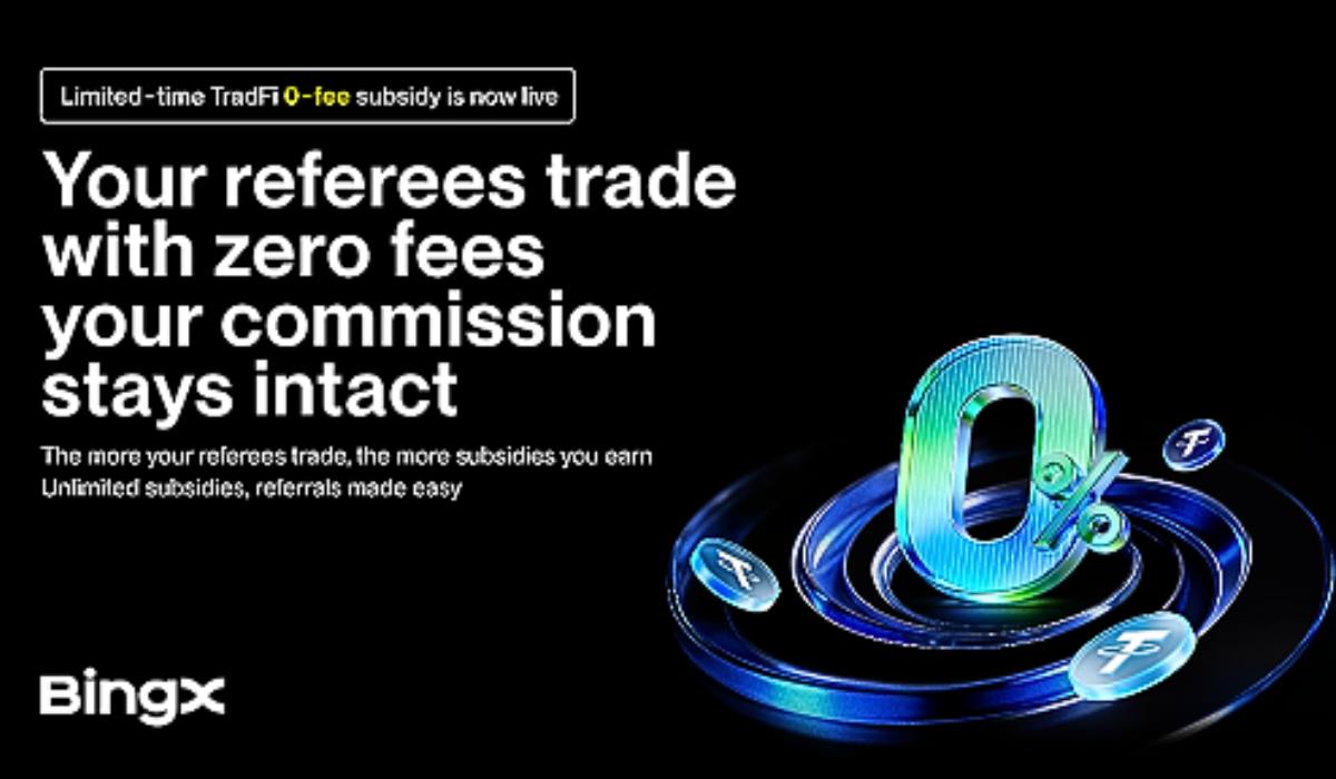 BingX Launches Zero-Fee TradFi Futures while Maintaining Full Partner Commissions