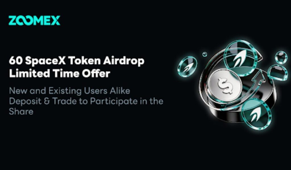 Breaking the RWA Value Monopoly: Zoomex Announces SpaceX Token Airdrop Carnival, Sharing a $300k Reward Pool