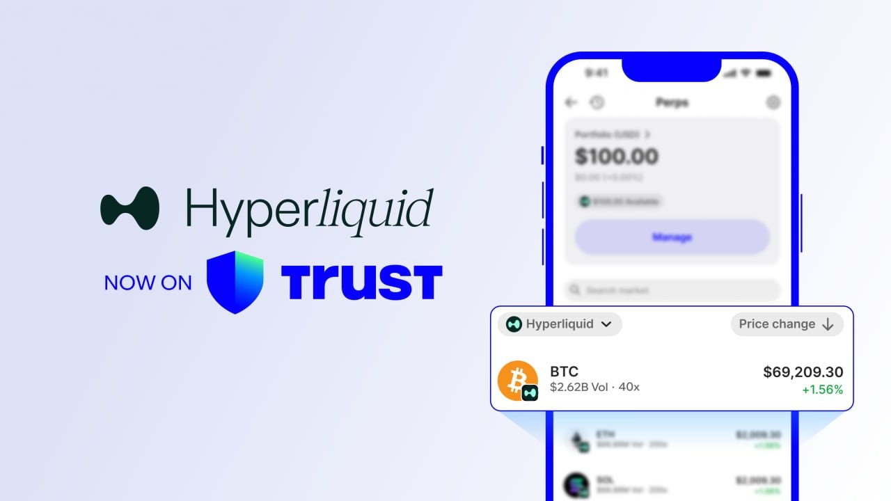 Trust Wallet Takes on the Perp DEX War With a Native Hyperliquid Integration