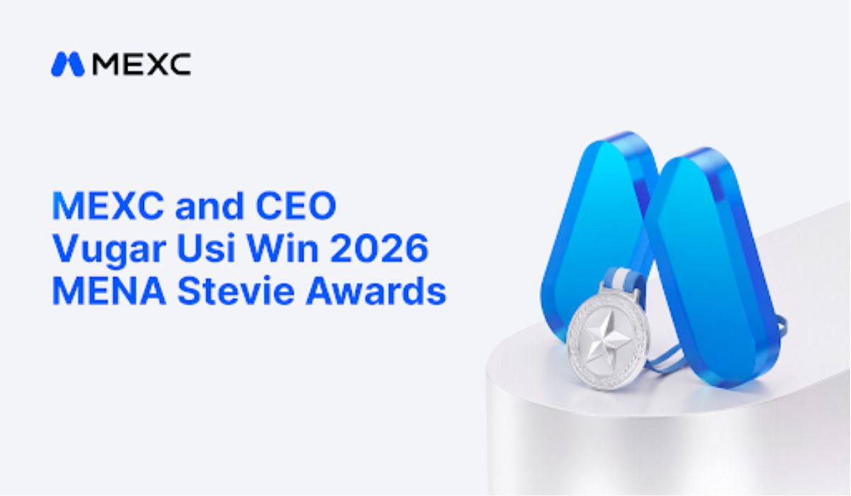 MEXC and CEO Vugar Usi Win Four Awards at the 2026 MENA Stevie Awards
