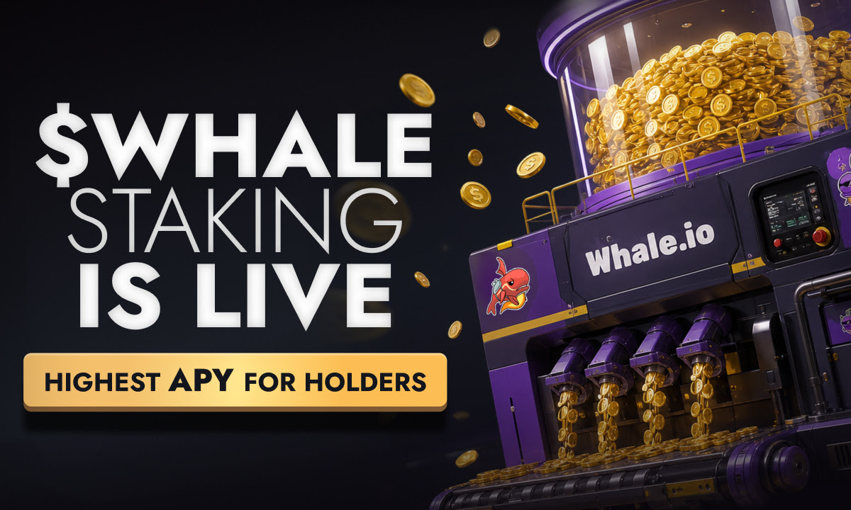 Whale.io Announces Launch of Whale Printer: $WHALE Token Staking