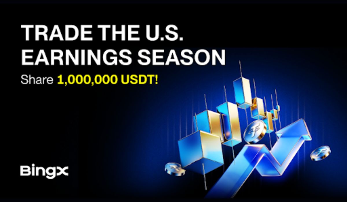 BingX Expands Its TradFi Offerings With a $1 Million USDT Earnings Season Campaign
