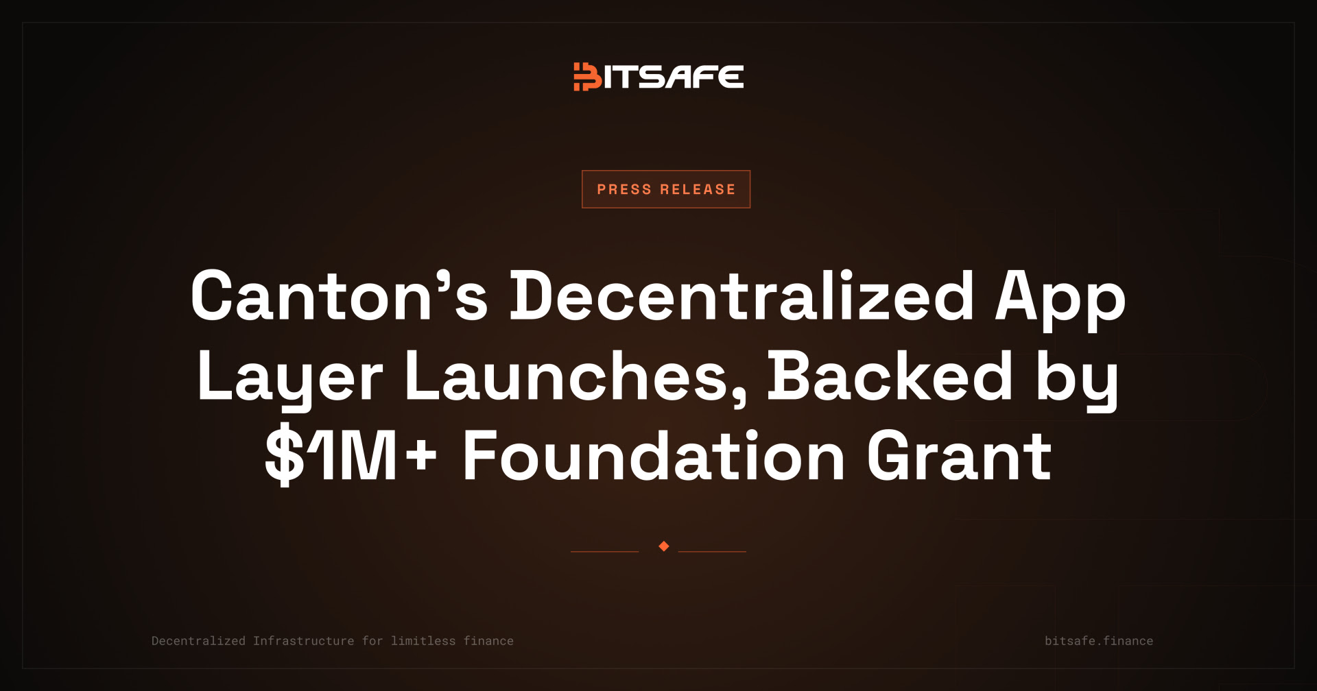 BitSafe Launches New Canton Network App Layer With $1M Funding