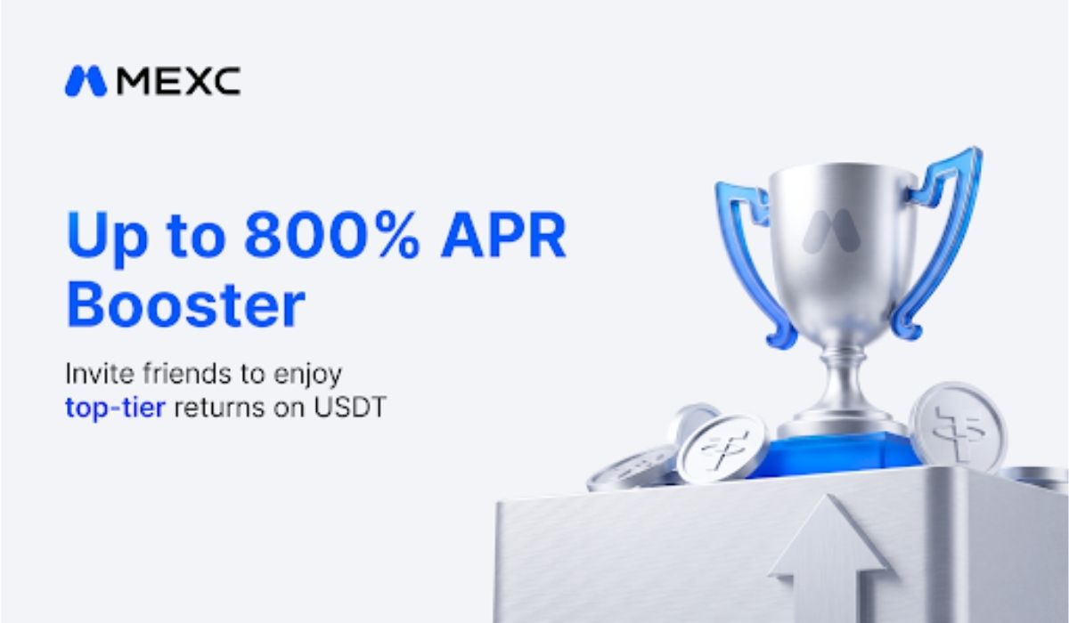 MEXC Announces Earn Plus With Limited-Time Event Offering Up to 800% APR Booster