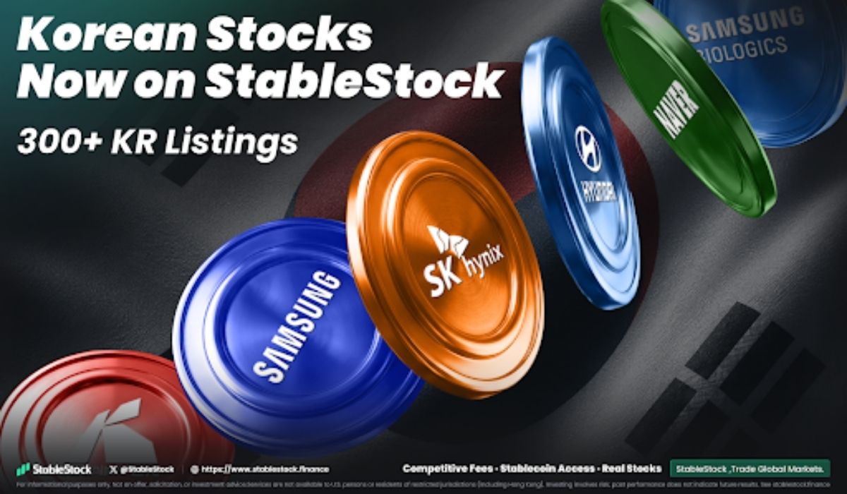 “StableStock Lands in Korea With 300+ Korean Stocks and ETFs for Stablecoin Users”