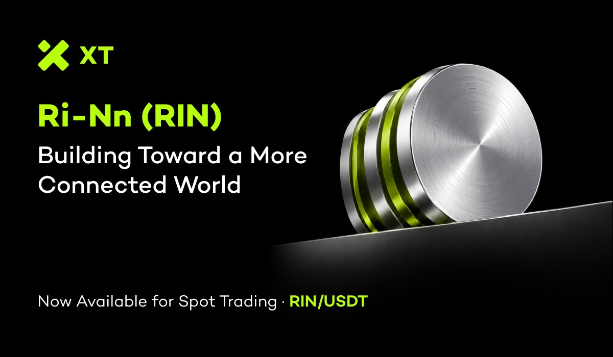 XT Exchange Lists Ri-Nn (RIN), a Layer 1 Project Focused on Connected Devices