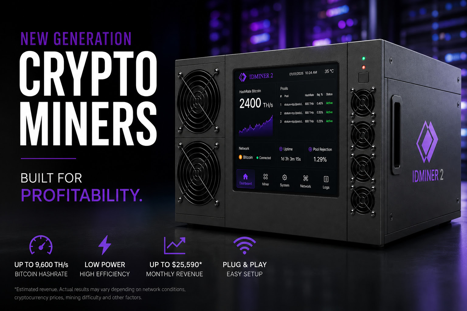 ASICID Unveils Its Next Generation of Crypto Miners ASICID Unveils Its Next Generation of Crypto Miners